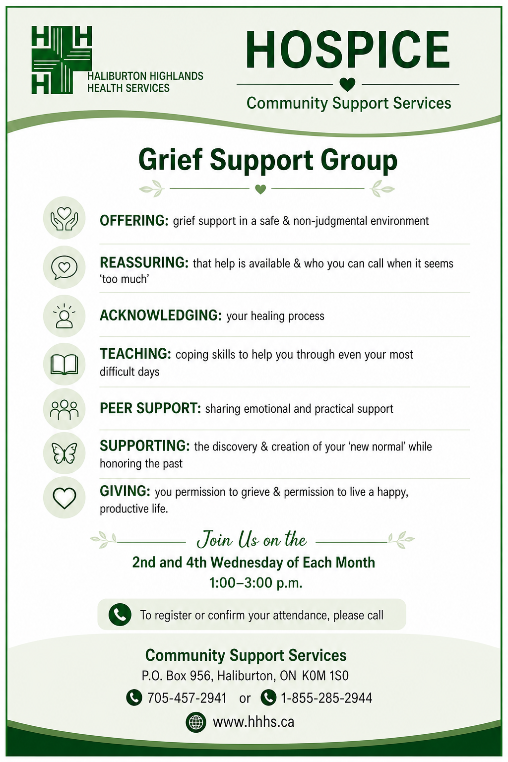 Hospice Services Flyer
